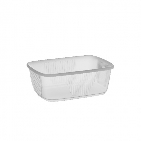 HP Miska (PP) hranatá priehľadná 108x81mm/200ml/200ks