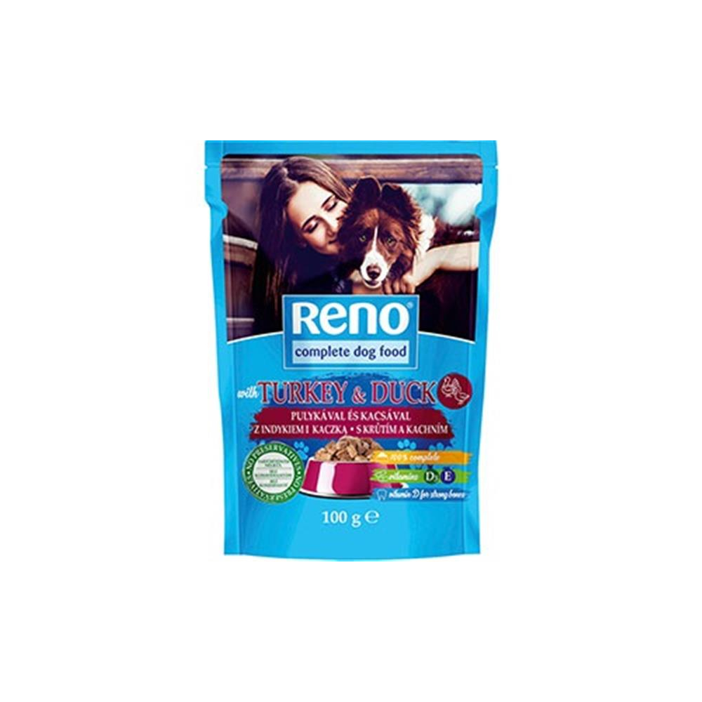 Reno Kapsička pre psov 100g morka-kačica
