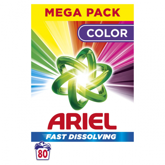 Ariel prací prášok box 4,4kg/80pd Color