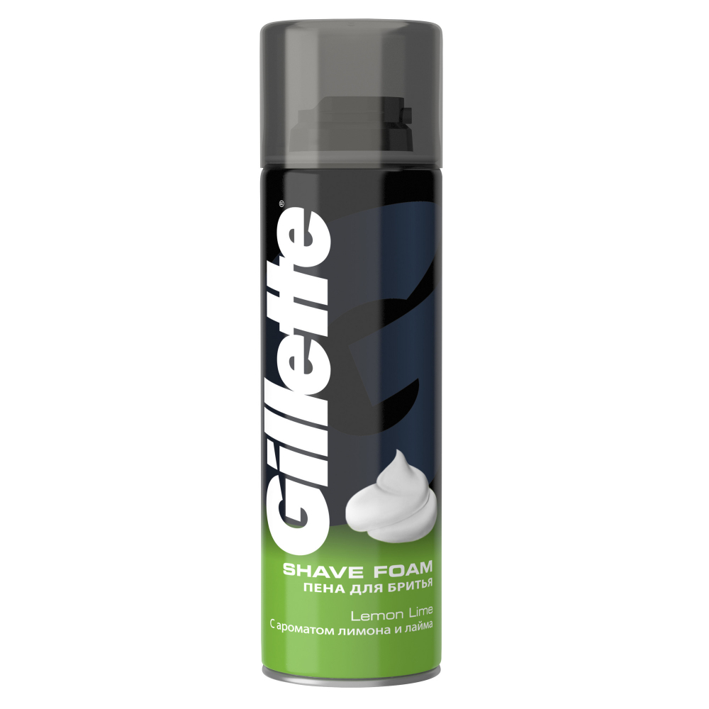 Gillette pena na holenie 200ml Citrus