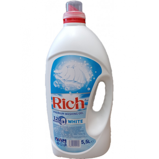 RICH White 5,5L gél na pranie
