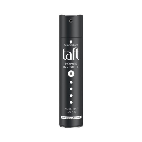 Taft lak na vlasy 250 ml Power Invisible 5