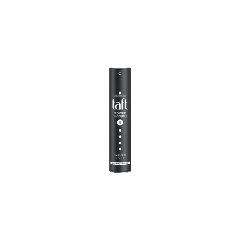 Taft lak na vlasy 250 ml Power Invisible 5