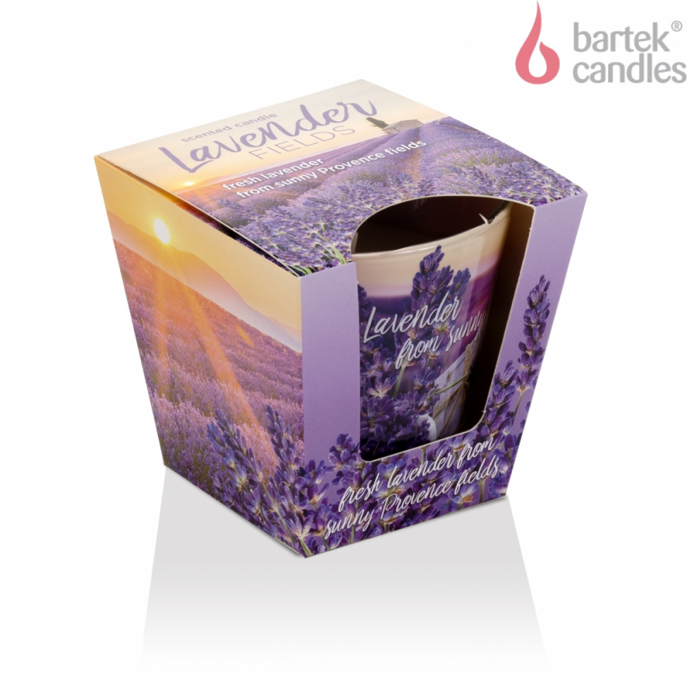 Bartek Vonná sviečka 115g Lavender Fields