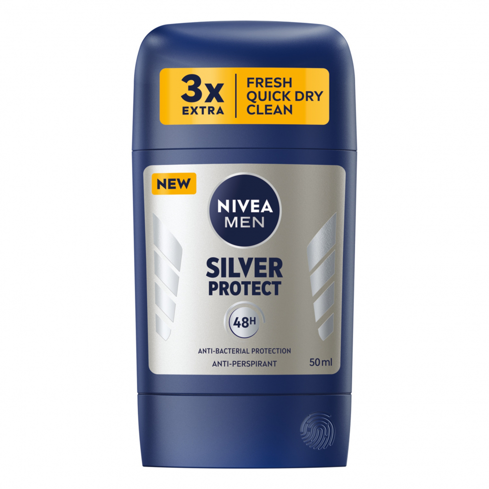 Nivea Stick 50ml FM Silver Protect