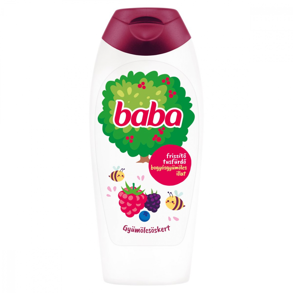 Baba sprchový gél 400ml Bobuľové ovocie