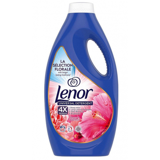 Lenor prací gél 1,575L/35pd Peony&Hibiscus