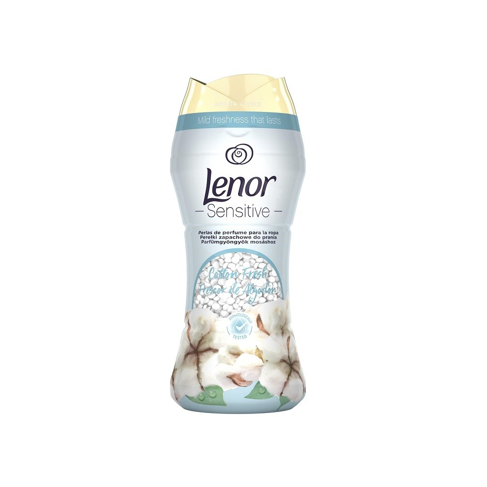 Lenor Perličky 210g Sensitive Cotton Fresh