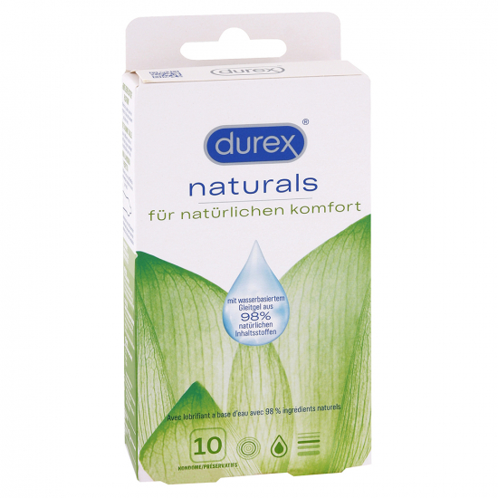 Durex kondómy 10ks Natural