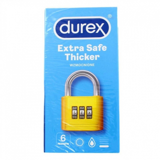 Durex kondómy 6ks Extra Safe