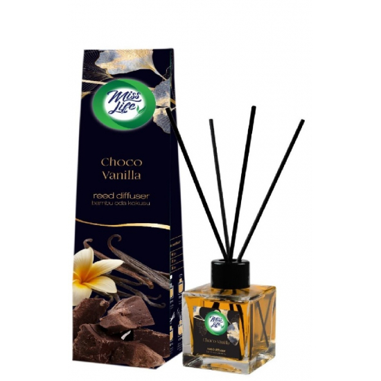 Miss Life Bamboo stick osviežovač 100ml Choco Vanilla