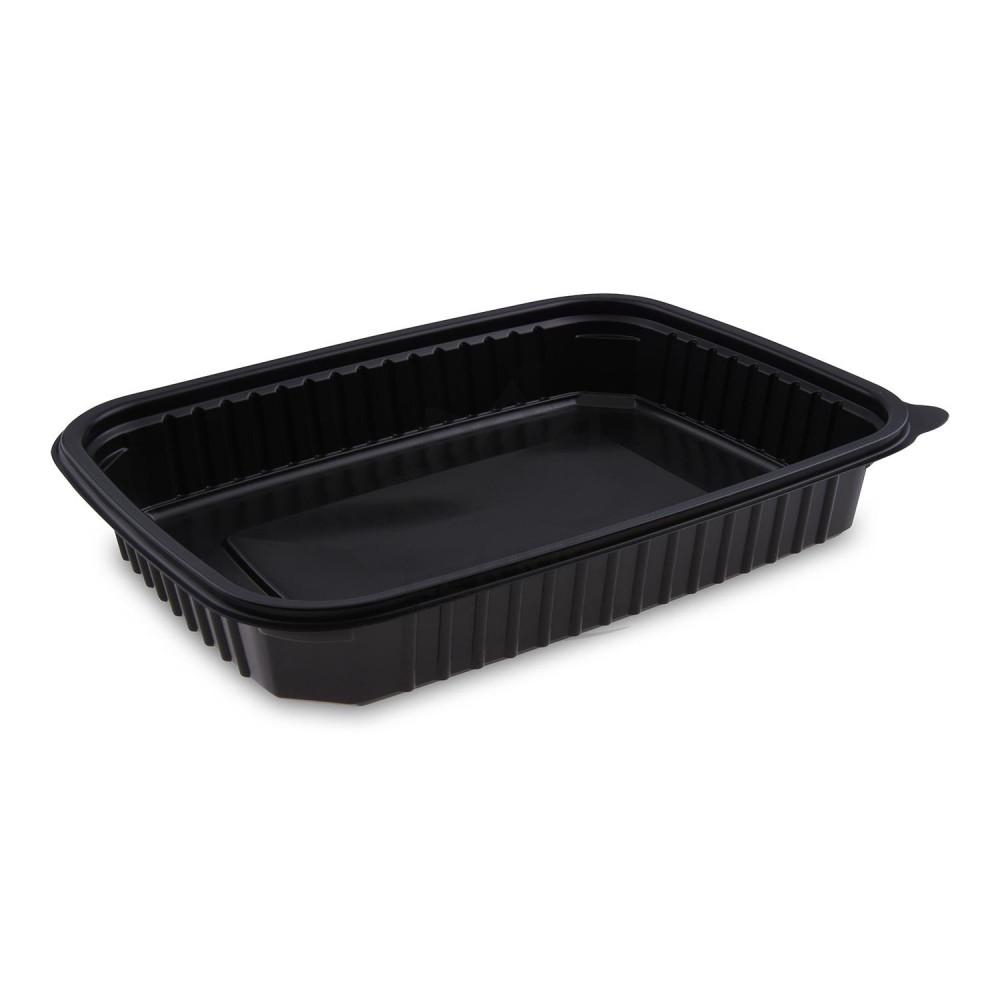 Menu box čierny nedelený 50ks