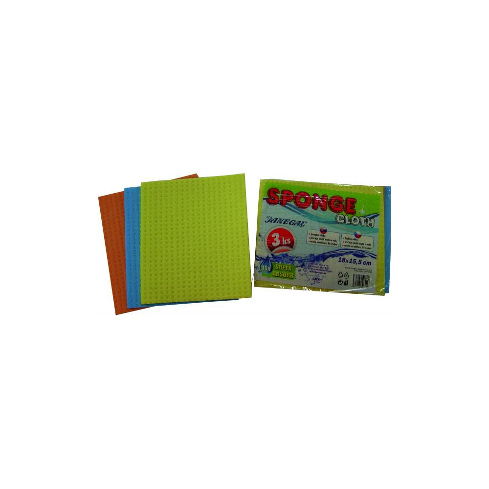 Hubka utierka 15,5x18 balenie 3ks