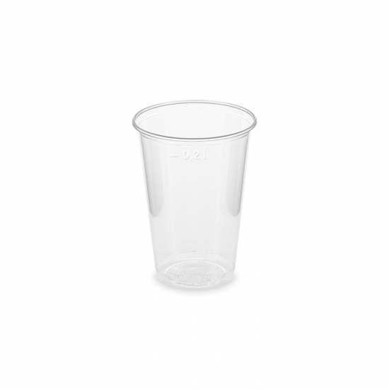 HP76302 Pohár (PLA) priehladný 70mm 0,2L (100ks)