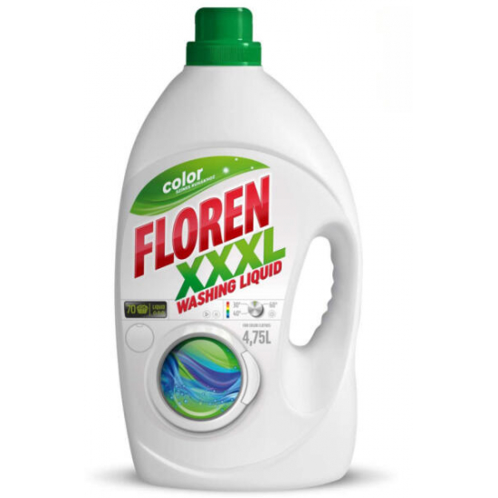 Floren prací gél 4,75L Color