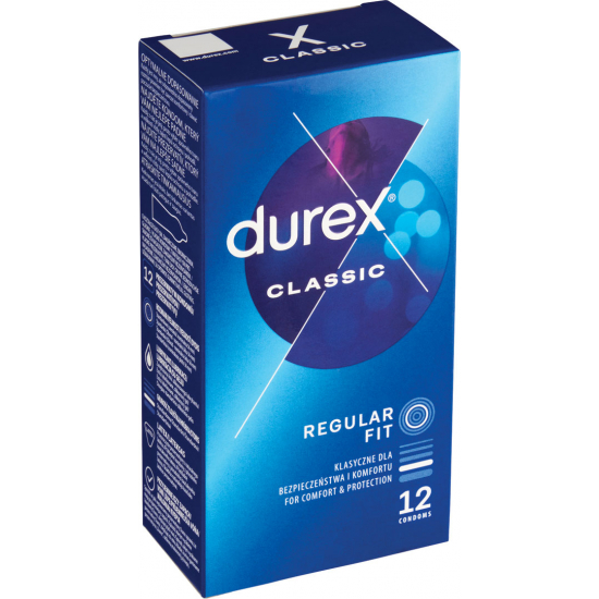 Durex kondómy 12ks Classic
