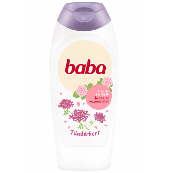 Baba sprchový gél 400ml Baza a Ružová voda