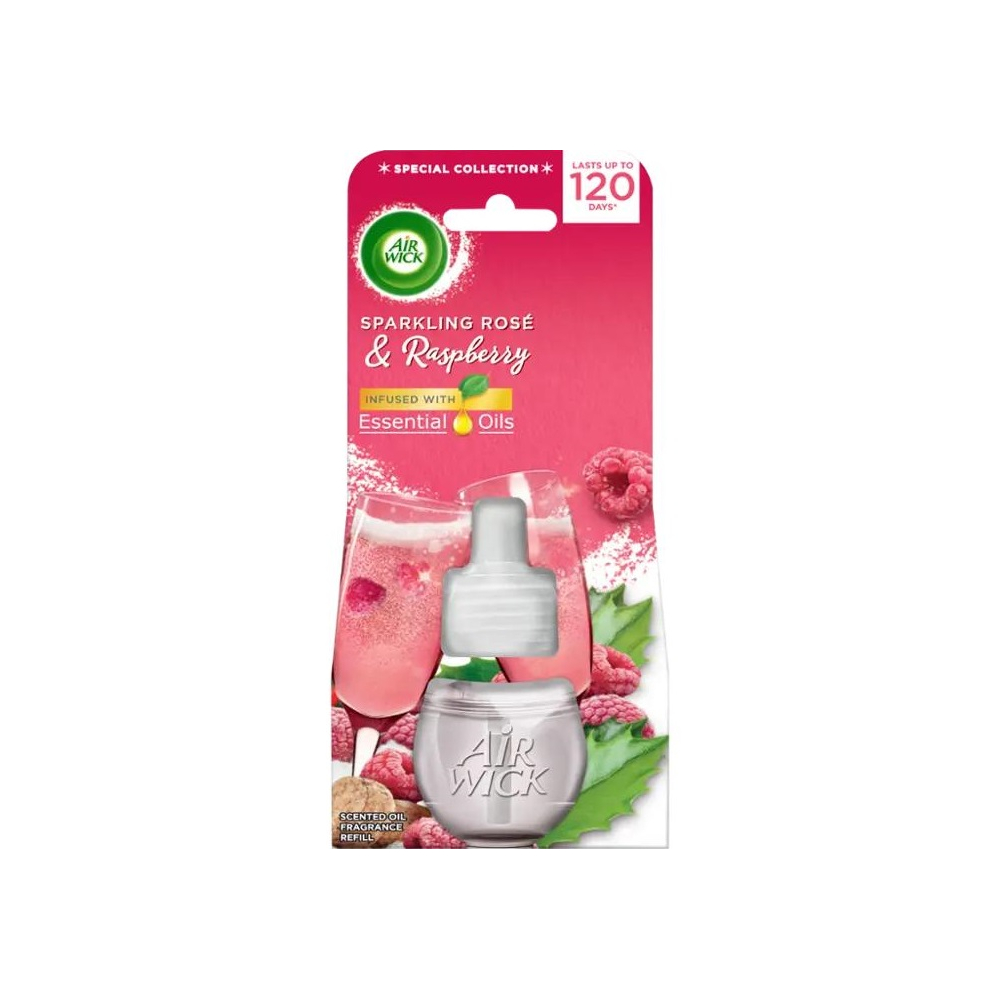 Air Wick náplň 19ml Ružový sekt a maliny