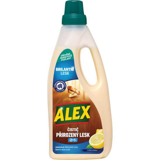 Alex čistič na drevené parketové podlahy 750ml Citrón