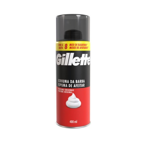 Gillette pena na holenie 400ml Original