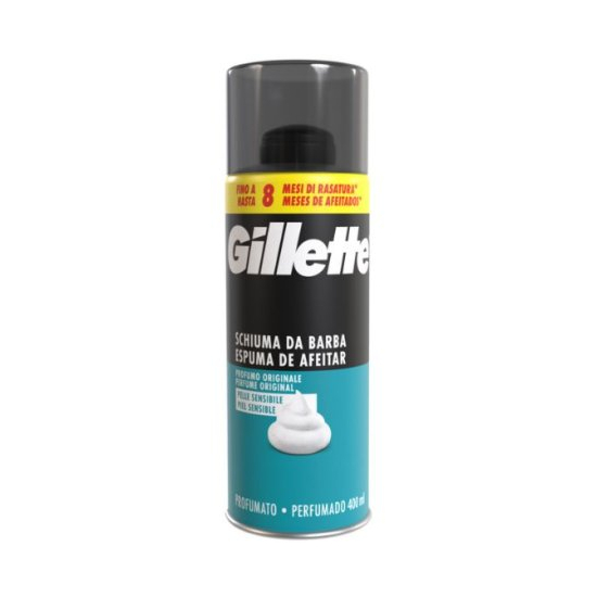 Gillette pena na holenie 400ml Sensitive