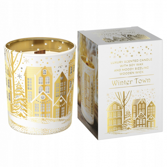 Bartek vonná sviečka v skle 200g Winter Town