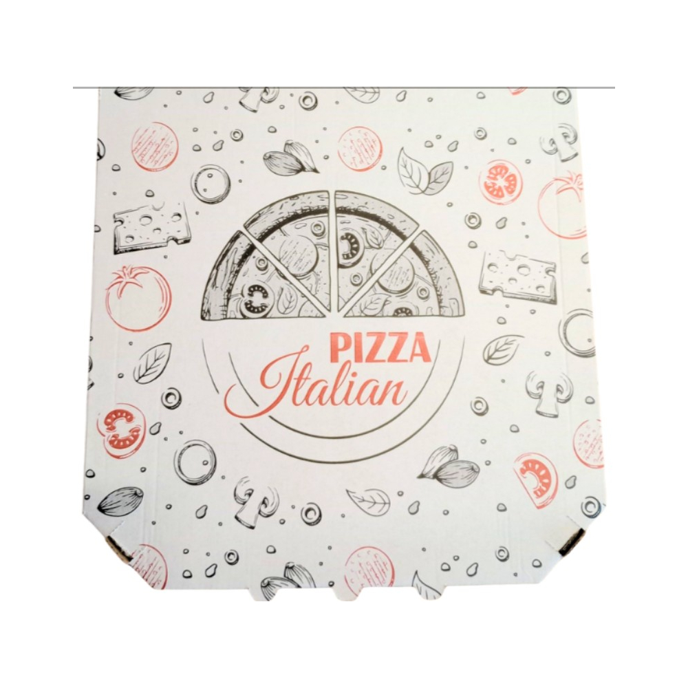 Pizza krabica Biela 50x50x4cm/50ks