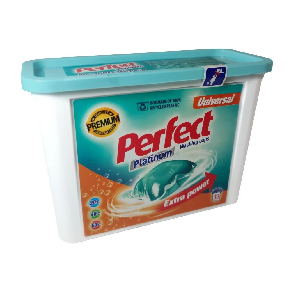 Perfect Platinum kapsule na pranie 33ks Universal 2in1