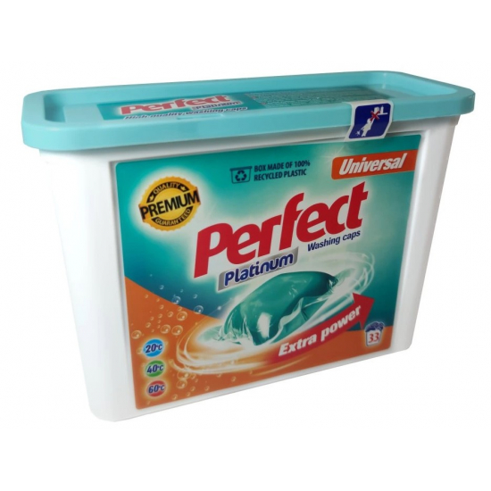 Perfect Platinum kapsule na pranie 33ks Universal 2in1