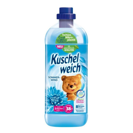 Kuschelweich 1000ml Sommerwind modré