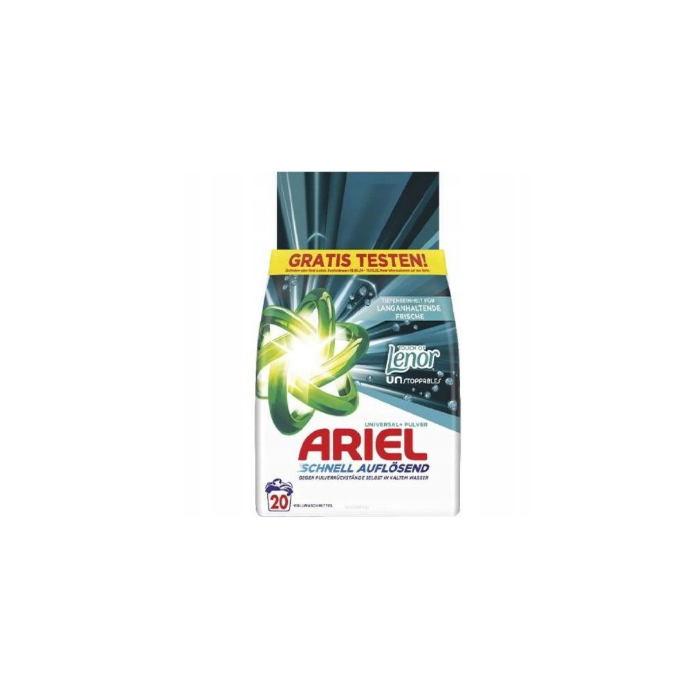 Ariel prací prášok 1,2kg/20pd Touch of Lenor