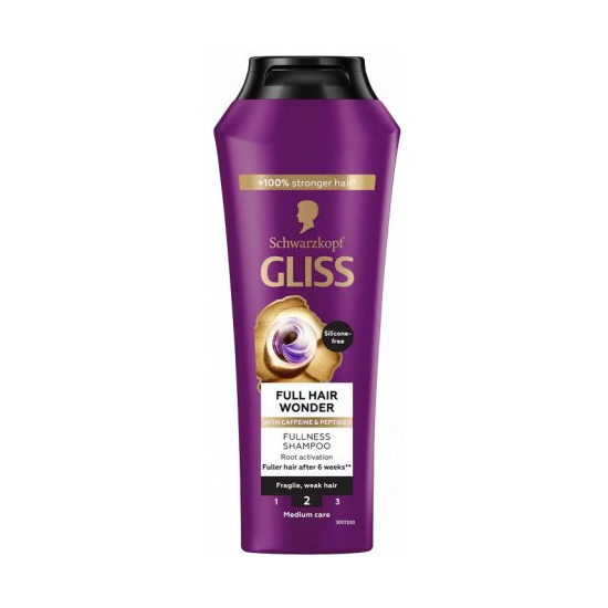 Gliss Kur šampón na vlasy 250ml Full Hair Wonder
