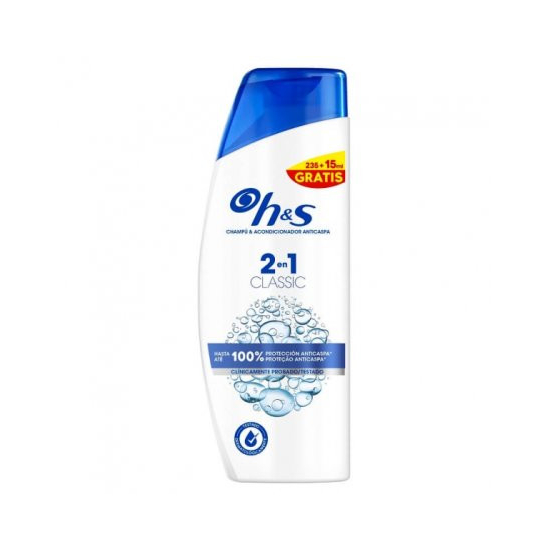 Head&Shoulders šampón 250ml Classic 2in1 Anti-Dandruff
