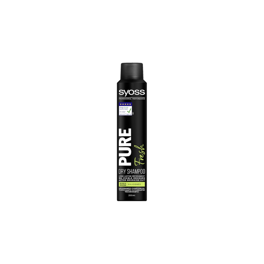 Syoss suchý šampón 200ml Pure Fresh