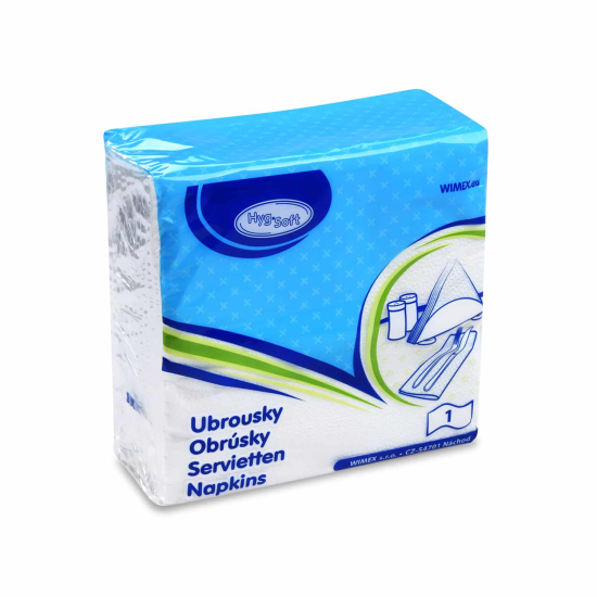 Servítky biele  30x30cm 1vrst. 70ks