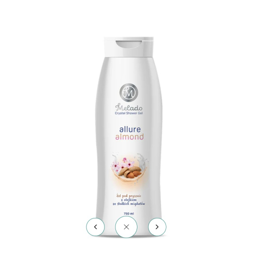 Melado sprchový gél 750ml Almond Allure&Crystal
