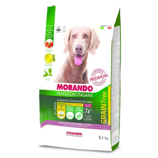 MORANDO ADULT krmivo pre psov Hov.+Bravč. 2,5kg