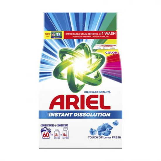 Ariel prací prášok 4,5kg/60PD Lenor Fresh