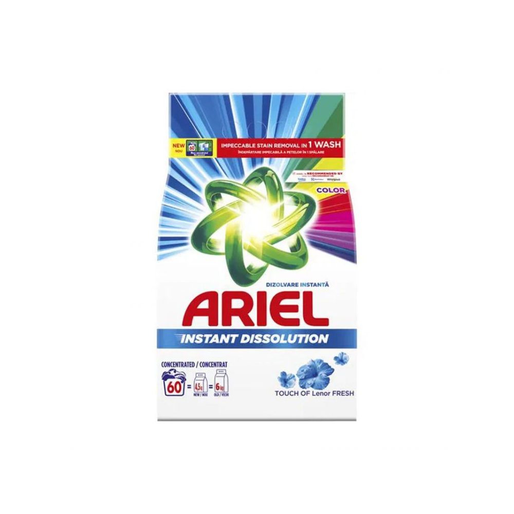 Ariel prací prášok 4,5kg/60PD Lenor Fresh