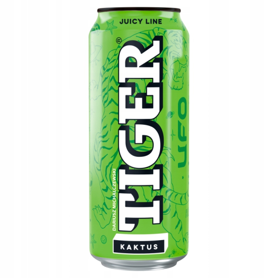 Tiger ener. nápoj  Kaktus 500ml nízky obsah kofeínu