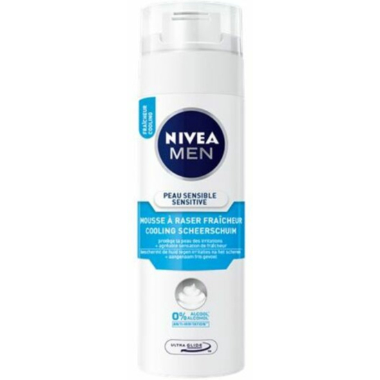 Nivea pena na holenie 200ml Sensitive-Cool