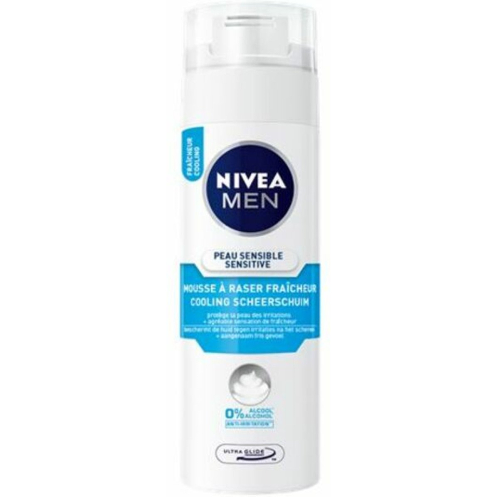 Nivea pena na holenie 200ml Sensitive-Cool