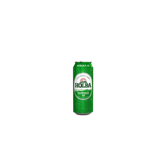 HOLBA Horská 10  svetlé pivo v plech. 4,2% 0,5L