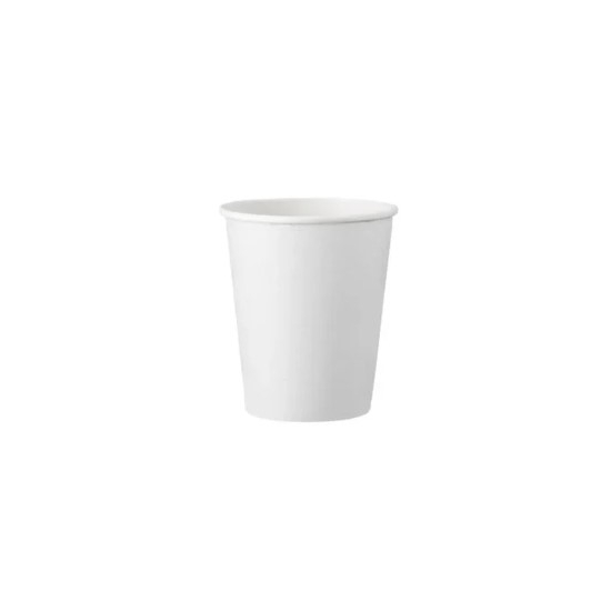 HP Pohár biely jednostenný papierový 250ml/50bal