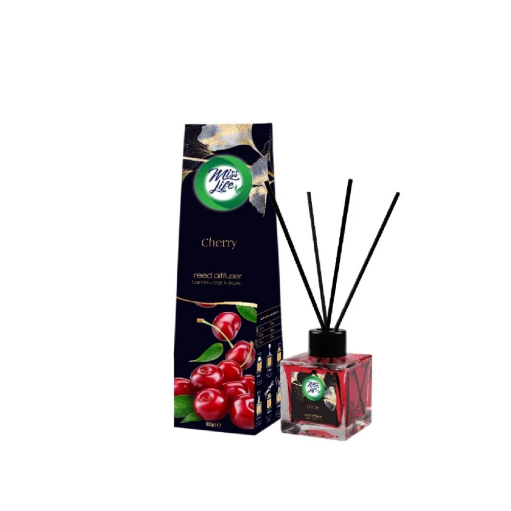Miss Life Bamboo stick osviežovač 100ml Cherry