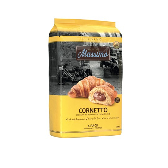 Massimo Croissant Schoko 6x40g