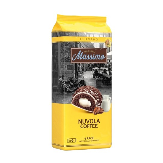 Massimo Nuvola kávový koláčik 6x40g