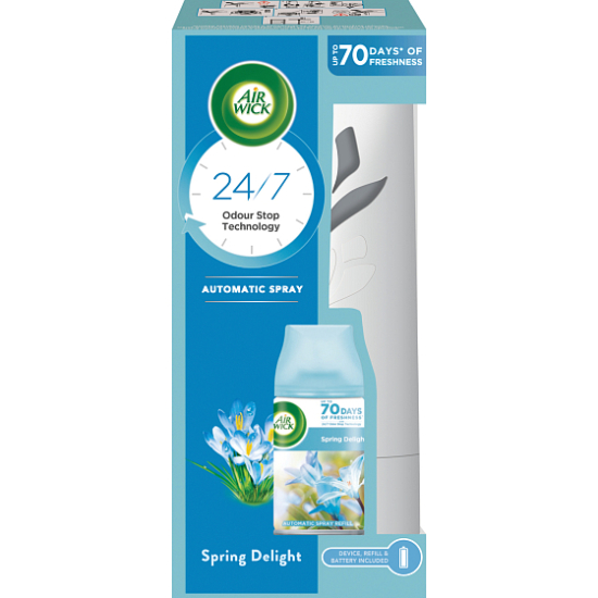 Air Wick stroj + náplň 250ml Spring Delight
