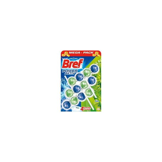 Bref WC Blok Power aktiv 3x50g Pine