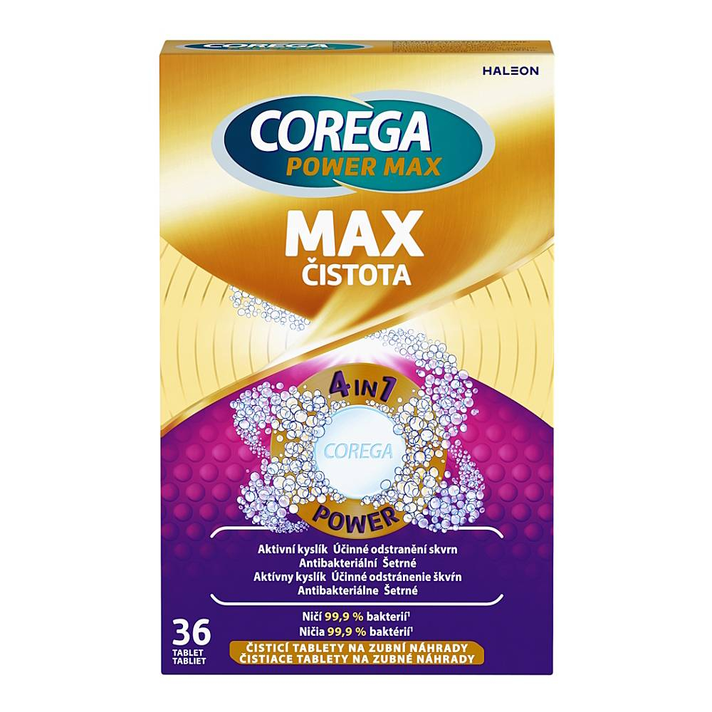 Corega Tablety 36ks Max Clean
